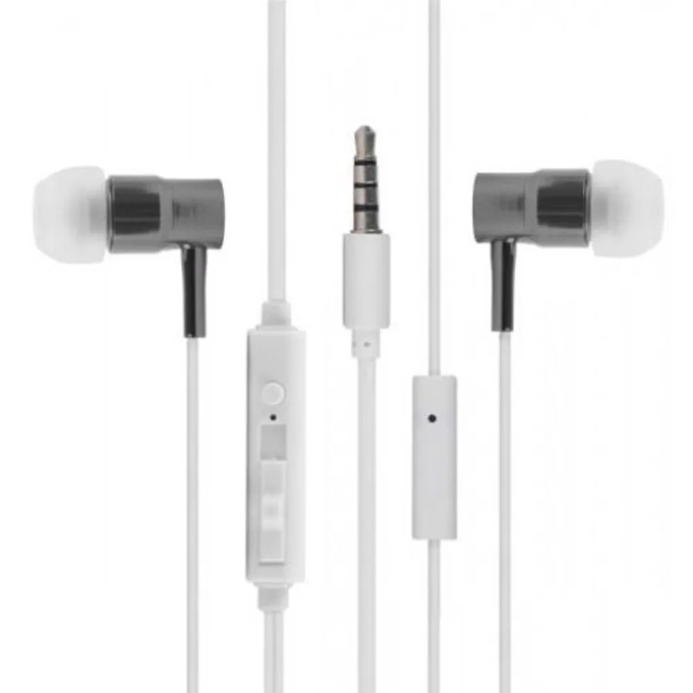 HEADPHONE INTEX ROMEO+MIC-EP900 GRIS IT-EP900G