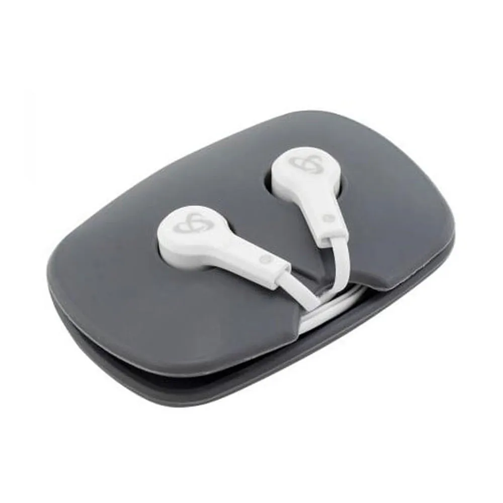 Ecouteurs+micro SBOX White EP-033W