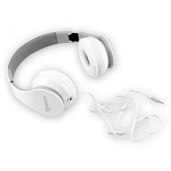 Micro Casque SBOX Filaire White HS-501W