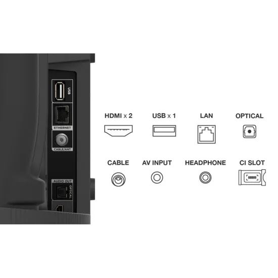 Téléviseur TCL 40" Smart Android 40S5400A FULL HD