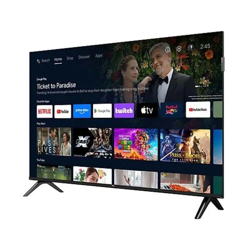 Téléviseur TCL SMART + Récepteur Intégré Noir