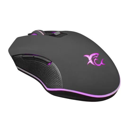Souris WHITE SHARK Gamer Cyrus Noir