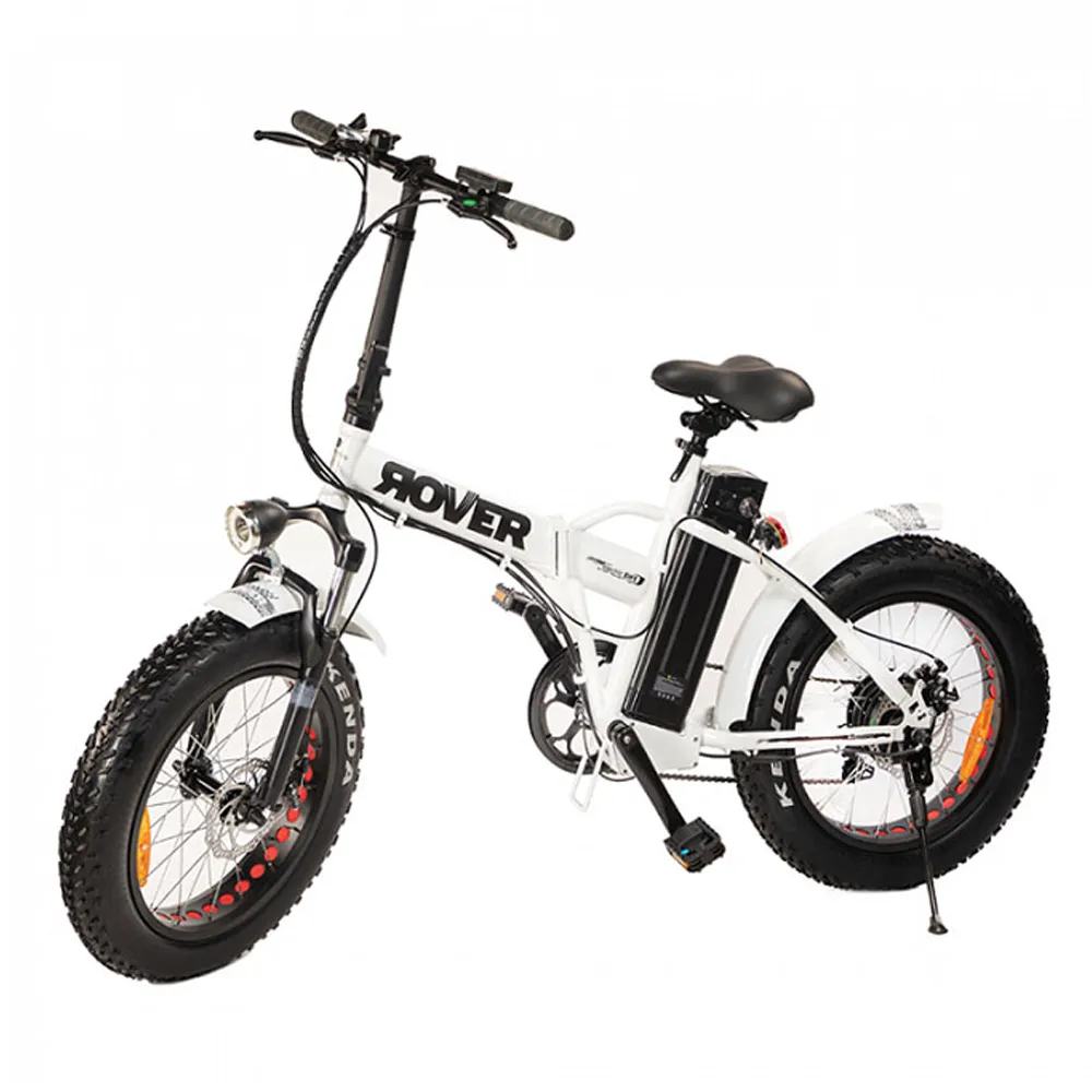 Vélo Electrique LVNENG Pliable Blanc