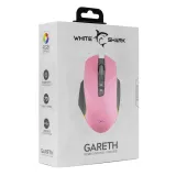 Souris WHITE SHARK Gamer GALAHAD Rose