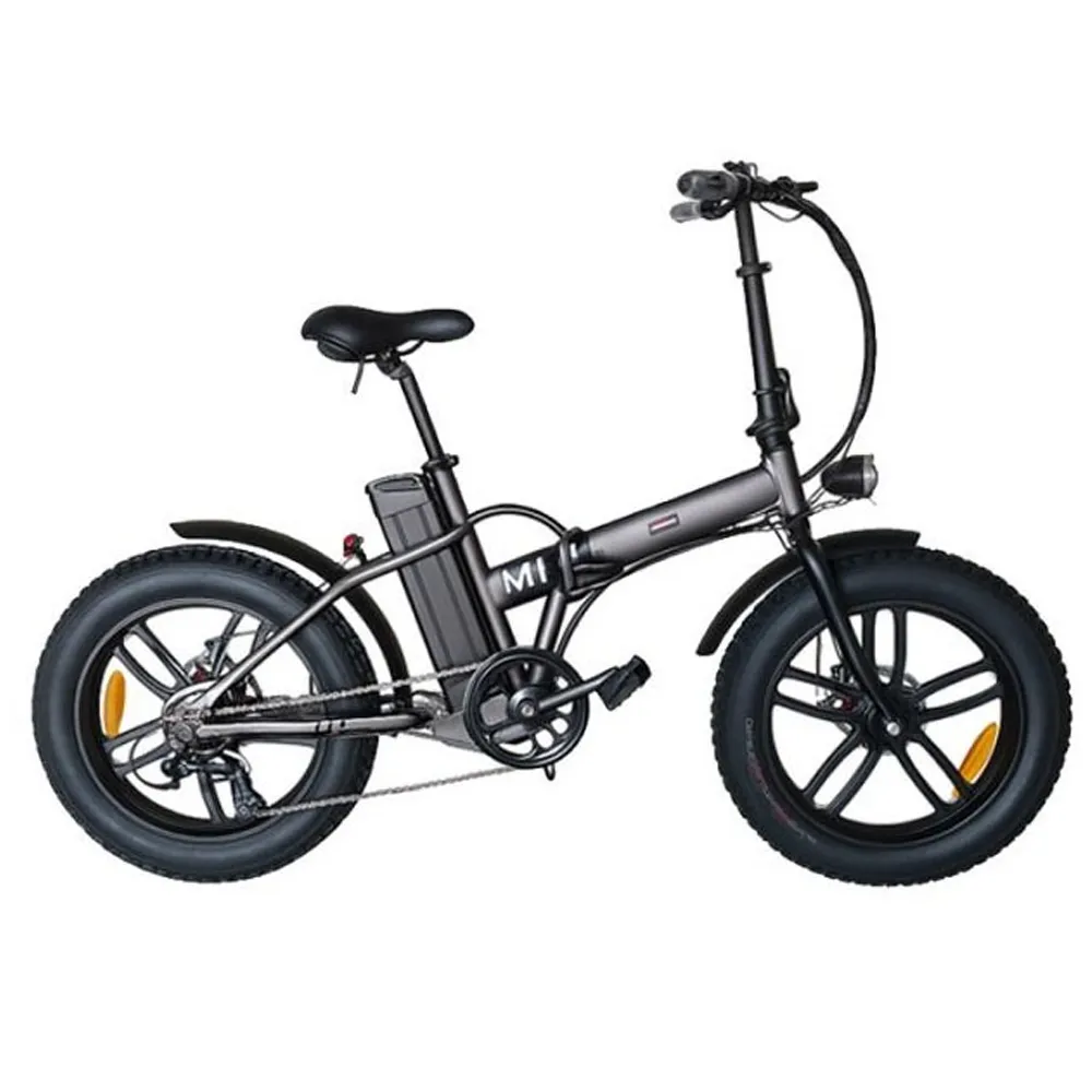Vélo Electrique LVNENG Pliable Gris