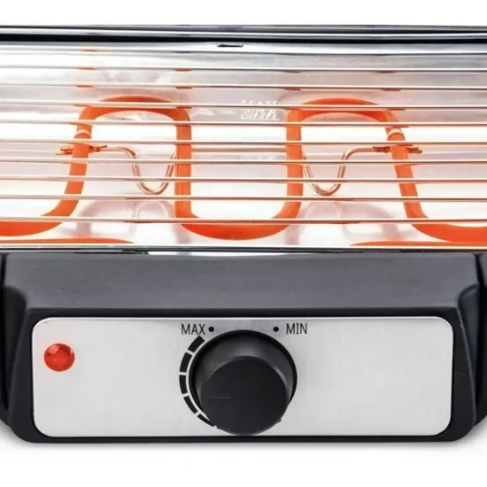 Barbecue Électrique UFESA 2000W BB6020 Noir