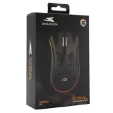 SOURIS BARACUDA BGM-031 CORAL BLACK
