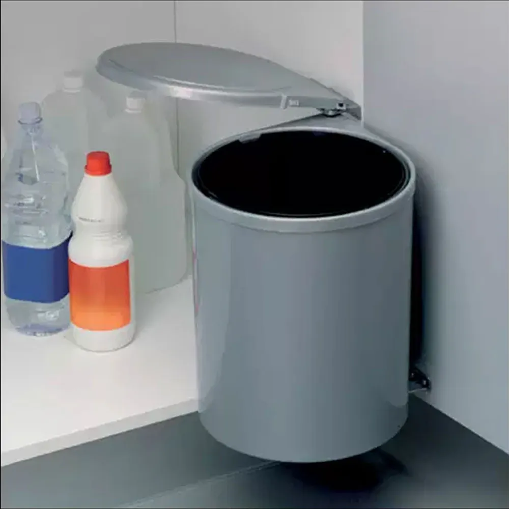 Poubelle Encastrable Gris GOLLINUCCI
