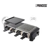 Appareil à Raclette PRINCESS MultiFonction 1300W 162820 Noir