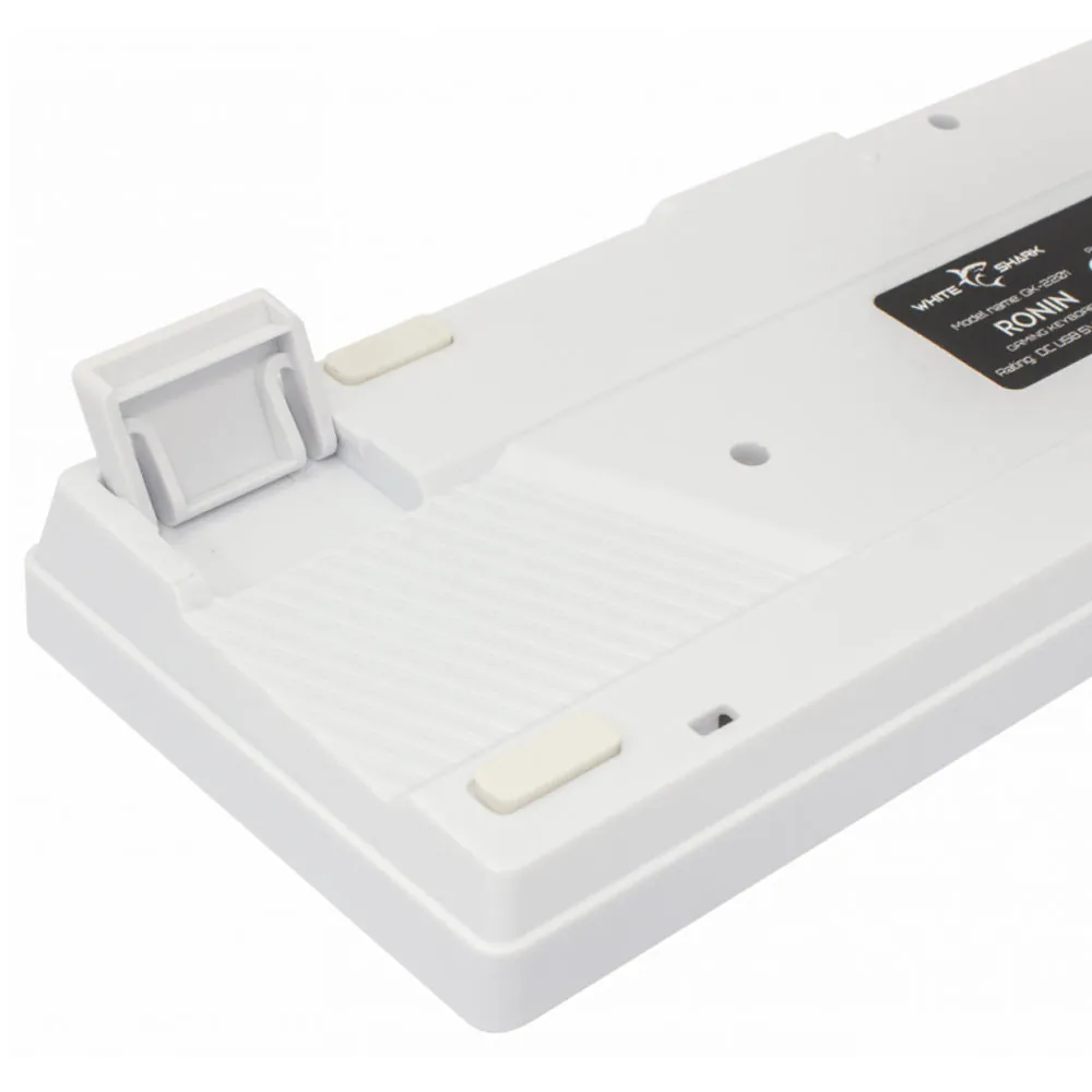 CLAVIER WHITE SHARK GK-2201 RONIN WHITE