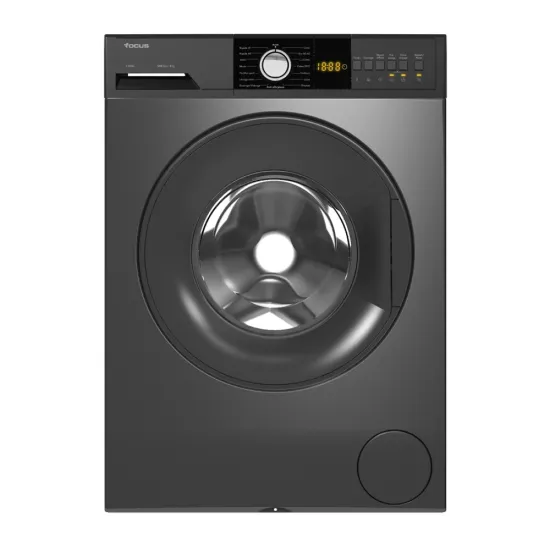 Machine À Laver Automatique FOCUS 8Kg F1208G Gris Foncé