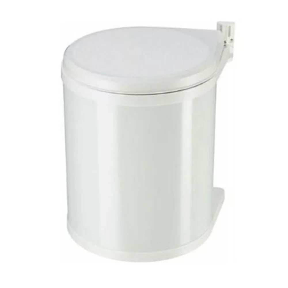 Poubelle encastrable blanche P-270 GOLLINUCCI
