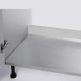 Sous évier aluminium P600*L563
