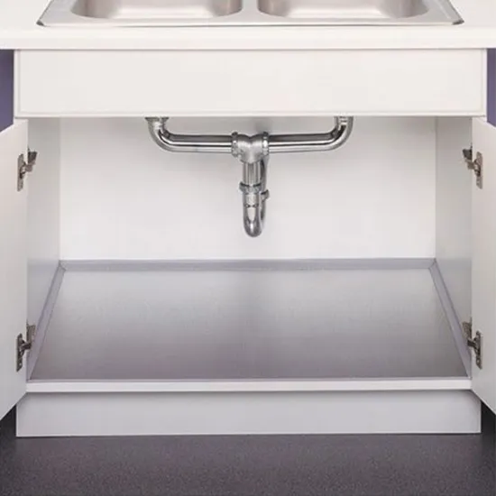 Sous évier aluminium P600*L563