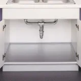 Sous évier aluminium P600*L563