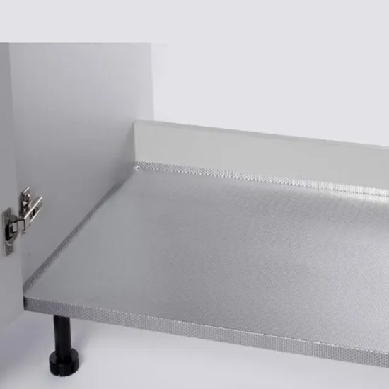 Sous évier aluminium P600*L1163