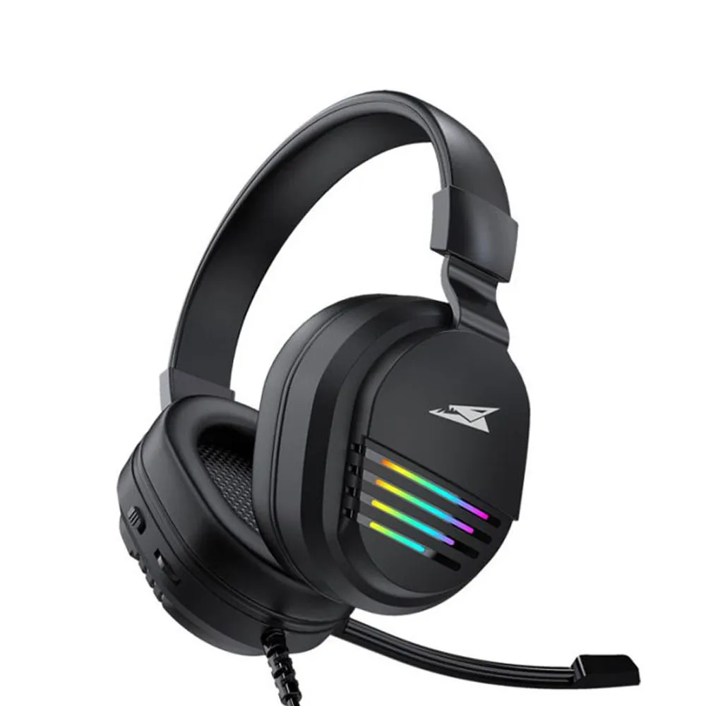 Micro Casque BARACUDA Gamer Filaire PEARL Noir