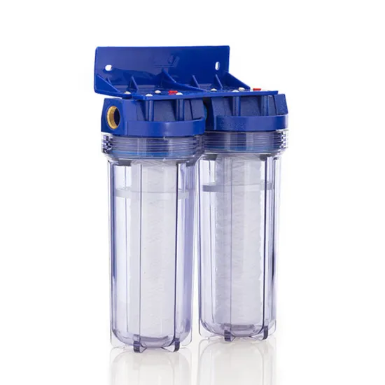 Porte filtre à eau Anti calcaire Double EJIM