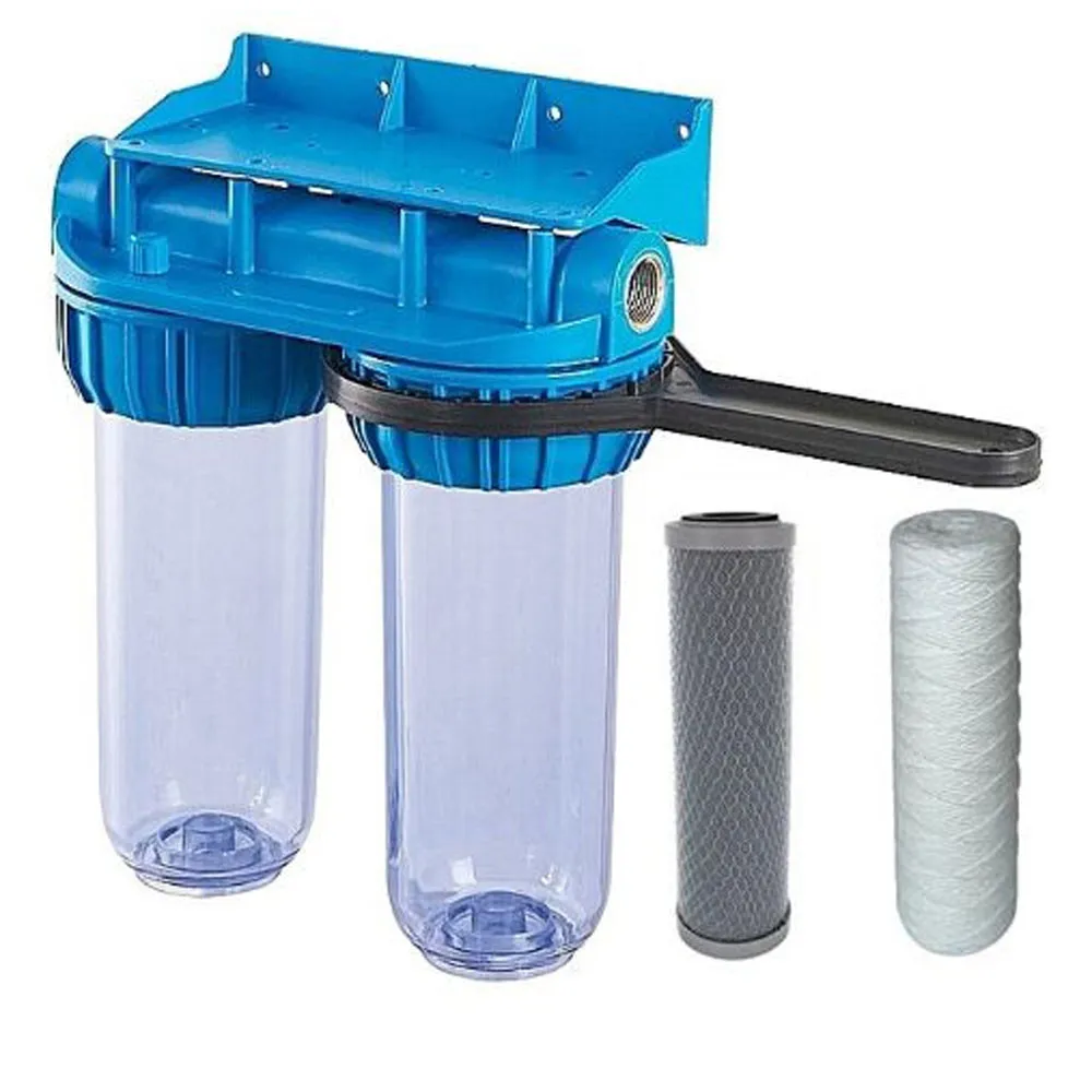 Filtre à eau double