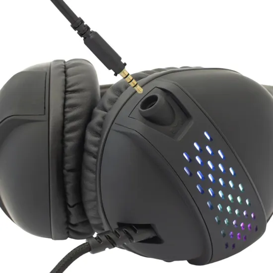 Casque WHITE SHARK Gaming OX-RGB Noir