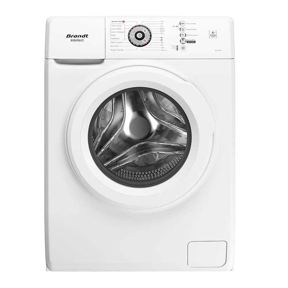 Machine à Laver Automatique BRANDT 8 KG BAL82WW Blanc