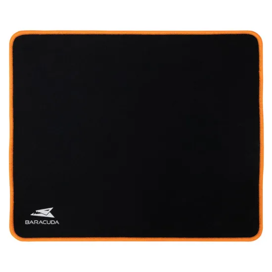 Tapis Souris Gamer BARCUDA WALRUS Noir-Orange