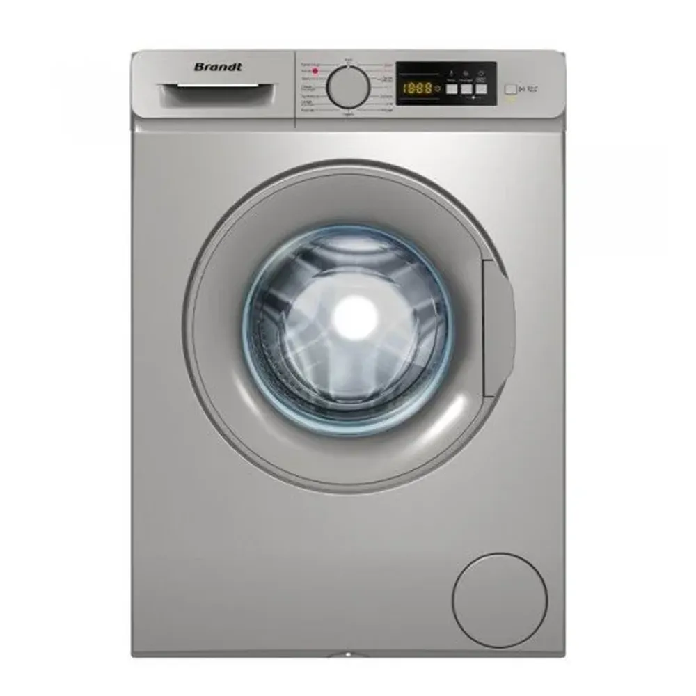 Machine à Laver Automatique BRANDT 8Kg BLF842S Silver