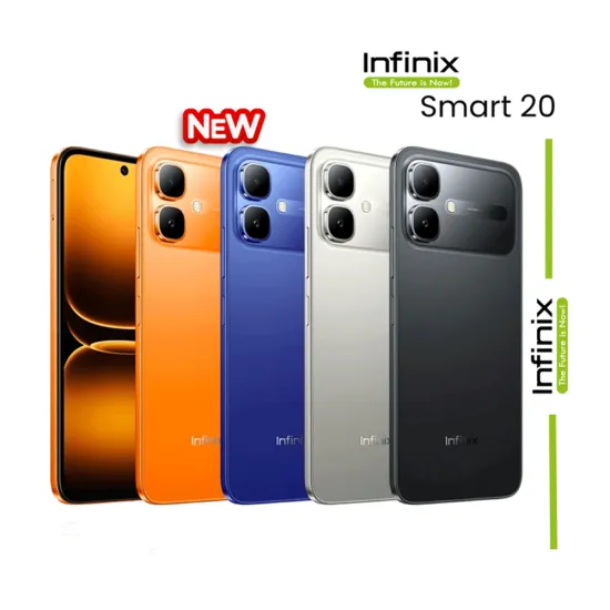Smartphone INFINIX SMART 20 4Go 128Go Orangé