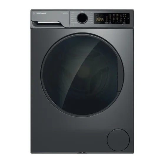 Machine à Laver Automatique TELEFUNKEN 9KG TL0914T3DG Dark Gris