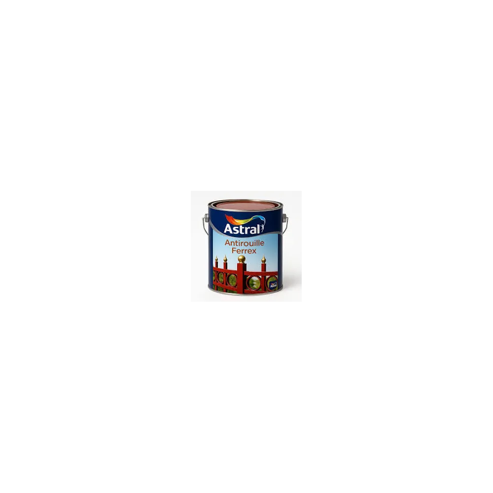 Antirouille ferrex brun rouge 5 kg ASTRAL