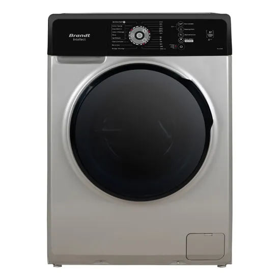 Machine À Laver Automatique BRANDT 8Kg BAL82SBL Silver