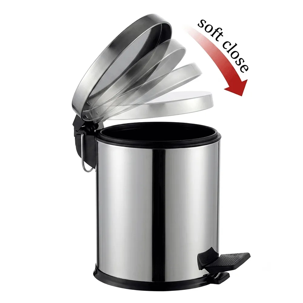 Poubelle Inox 3L INOX PEDAL 640003