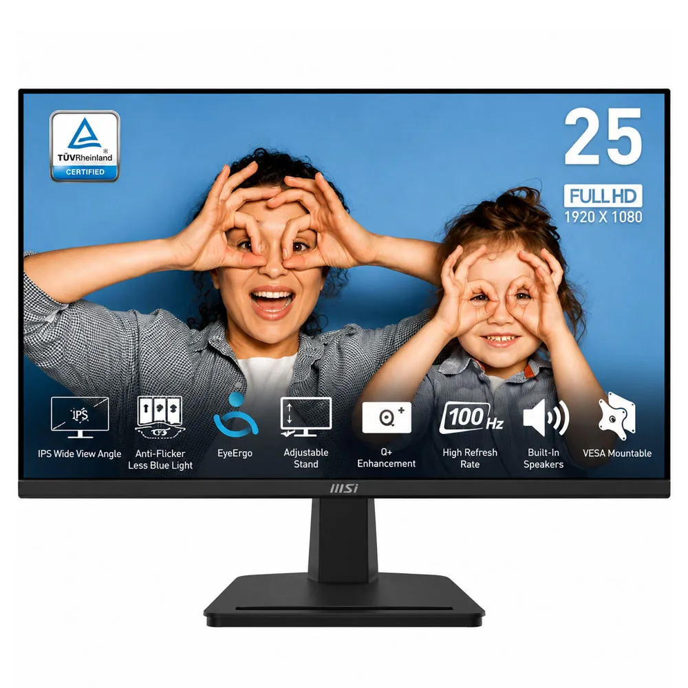 ECRAN MSI PRO MP251 100Hz 1MS IPS-HDMI-VGA