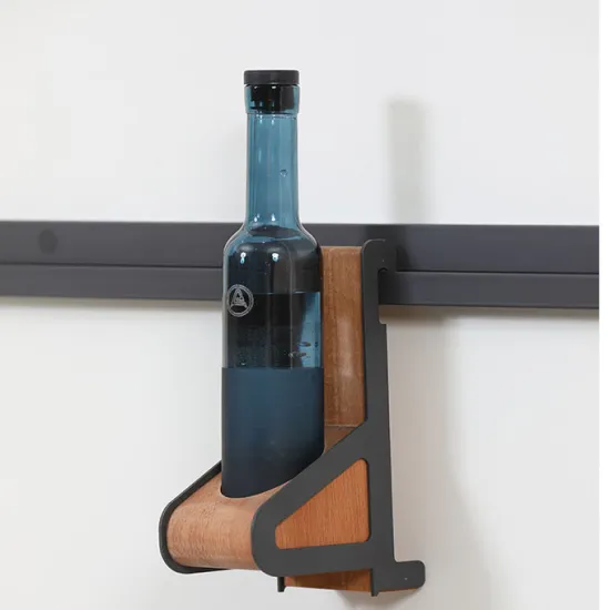Porte bouteille noir QUARTELLO