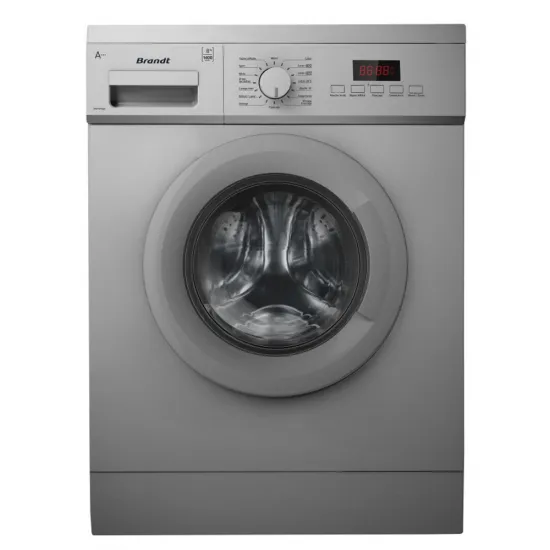 Machine à Laver Automatique BRANDT 7KG BWF742QS Silver