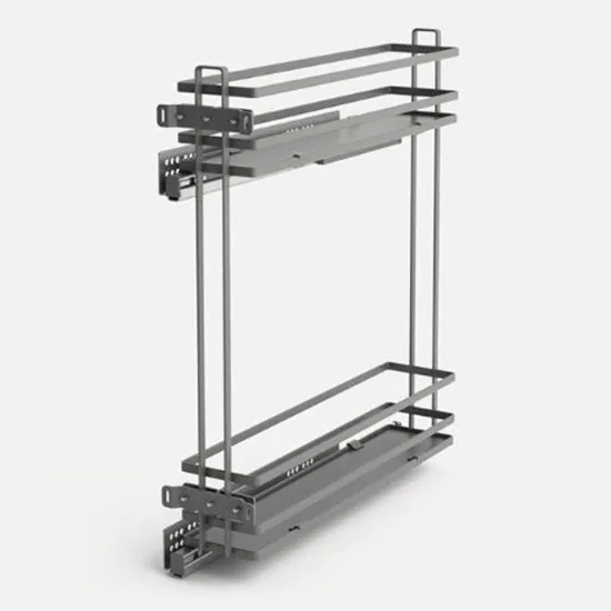 Panier porte bouteille gris 20 cm latéral droite 3320-DBX3E01 COMPAGNUCCI