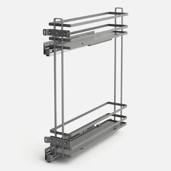 Panier porte bouteille gris15 cm latéral droite 3320-DBX3001 COMPAGNUCCI