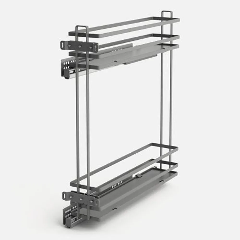 Panier porte bouteille gris15 cm latéral droite 3320-DBX3001 COMPAGNUCCI