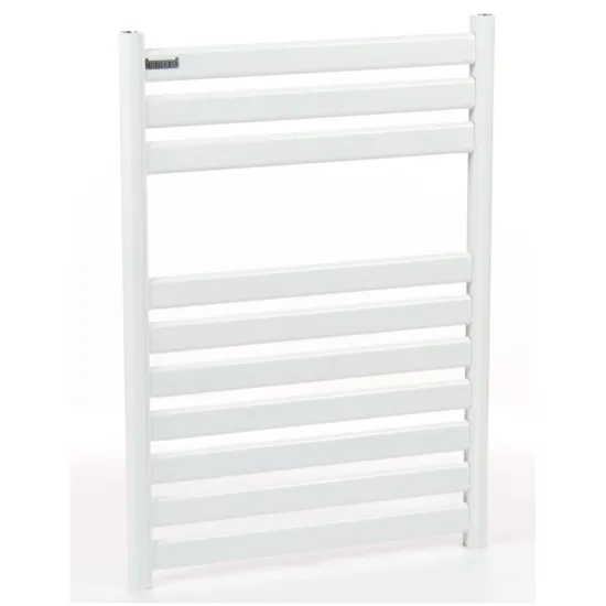 Sèche serviette aluminium blanc 500-1200 PETSA