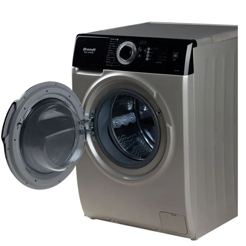 Machine À Laver Automatique BRANDT 8KG BAM84SBL Silver