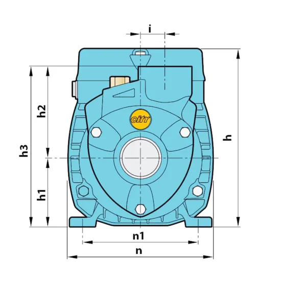 Moto pompe 0.5CV IP500M CITY PUMPS