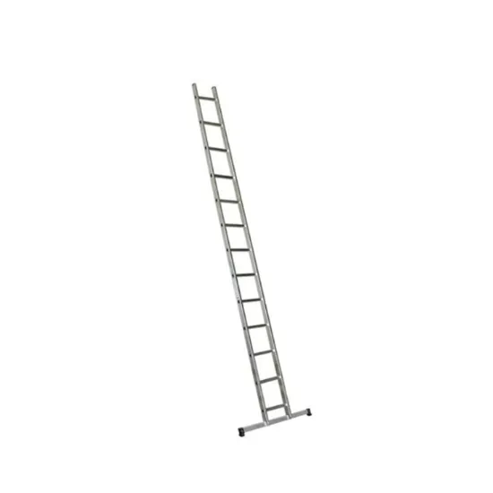 Echelle simple 6 mètres + base en aluminium
