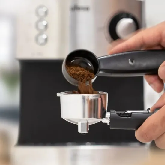 Machine à Café Expresso et Cappuccino UFESA 850W CE7240 Inox