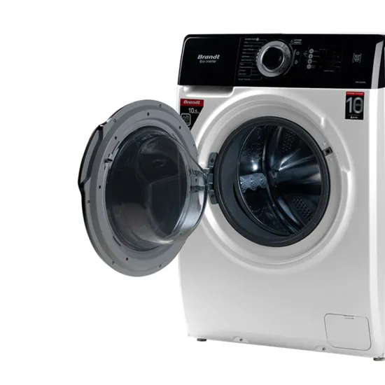 Machine À Laver Automatique BRANDT 10.5Kg BAM102QVWBL Blanc
