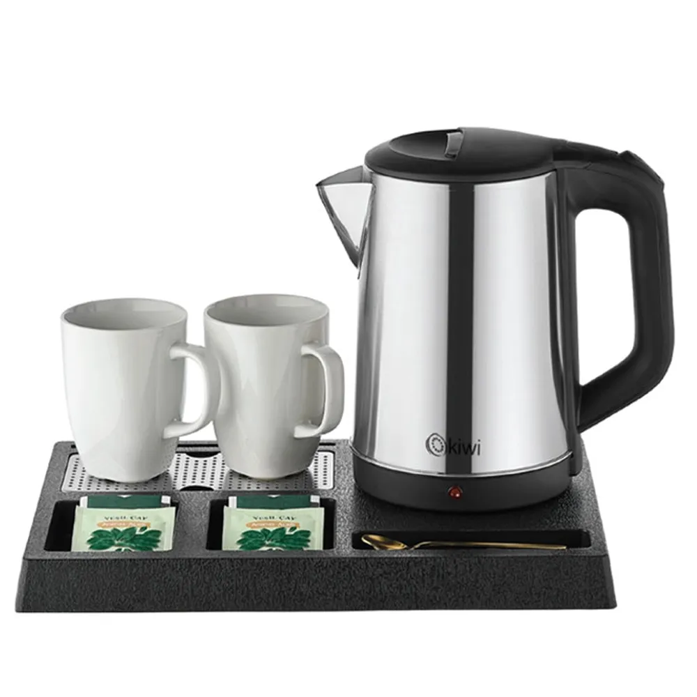 Bouilloire d'hôtel KIWI de type 1800 watts 1.8 Litres KKT-33
