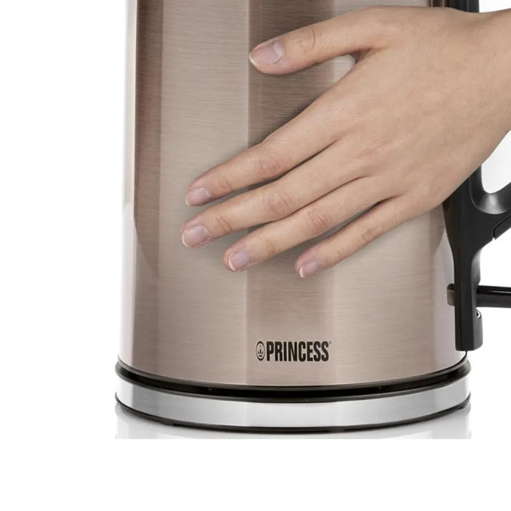 Bouilloire électrique PRINCESS 2200W 1.5L 236024 Cuivre