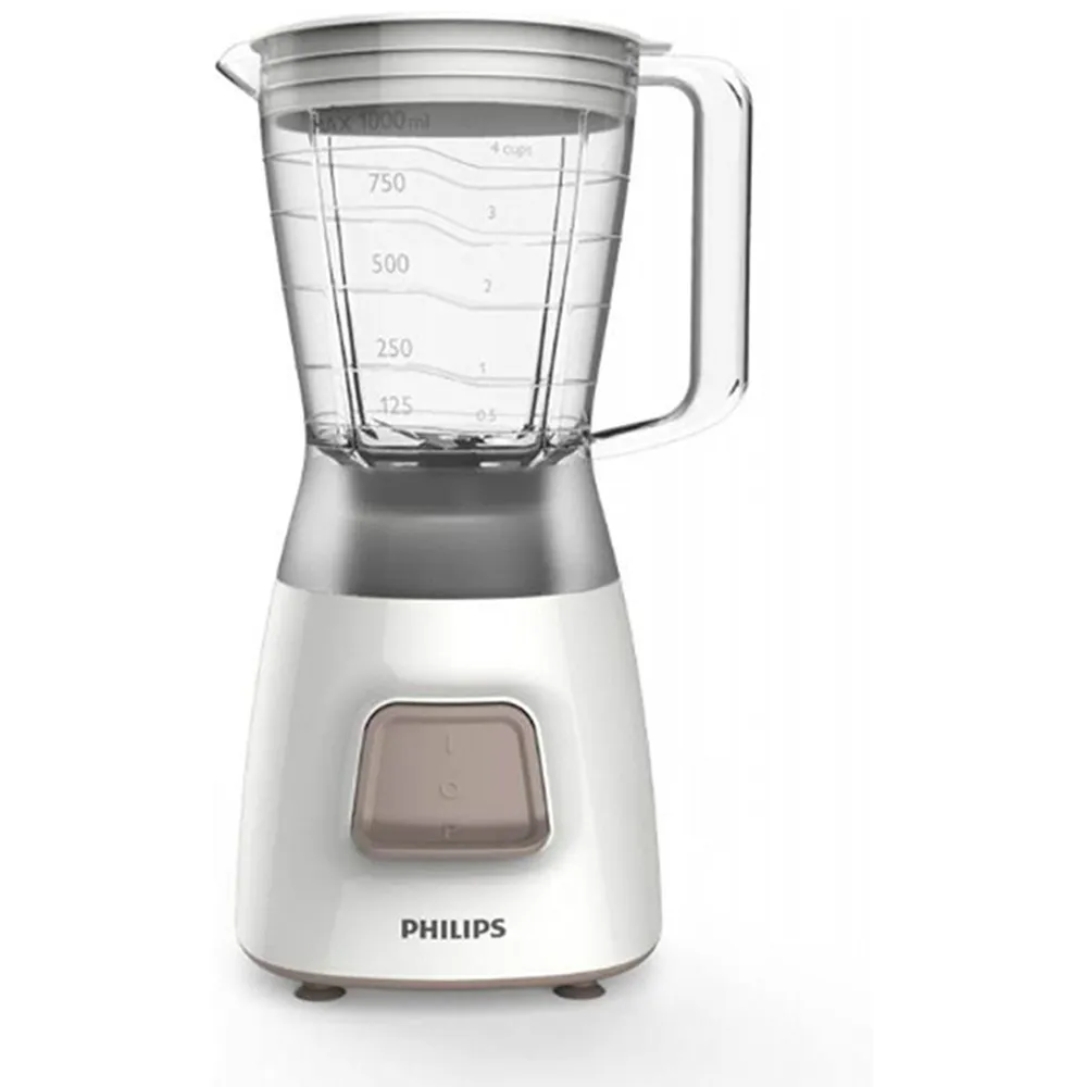 Blender PHILIPS Daily 450W 1 Litre HR2056-00 Blanc