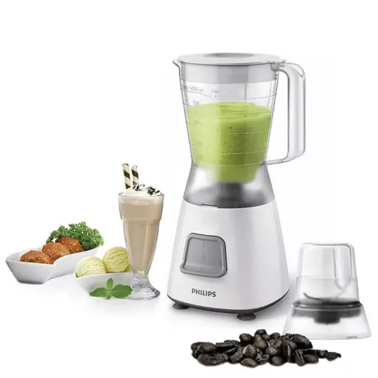 Blender PHILIPS Daily 450W 1 Litre HR2056-00 Blanc