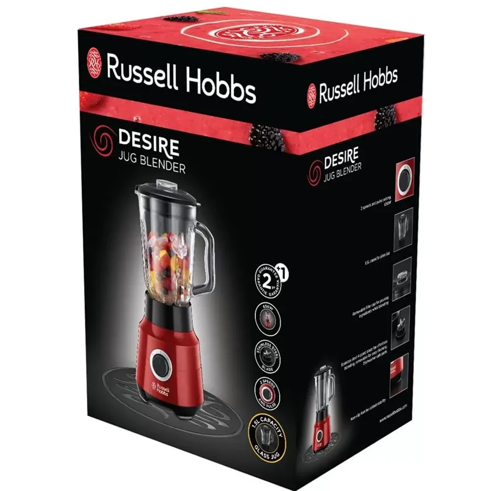 Blender RUSSELL HOBBS Desire 650W 24720-56 Rouge