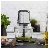 Hachoir PRINCESS bol en verre 1L 300W 221051 Silver